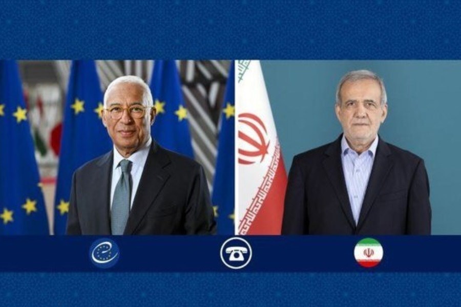 تصویر گفت‌وگوی تلفنی پزشکیان با رئیس شورای اروپا&#47;شرط ادامه همکاری با آژانس انرژی اتمی اعلام شد