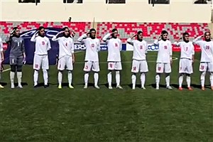از مستطیل سبز تا میدان احترام&#47; حاشیه بی‌سابقه در مراسم پیش از بازی تیم ملی بانوان+فیلم