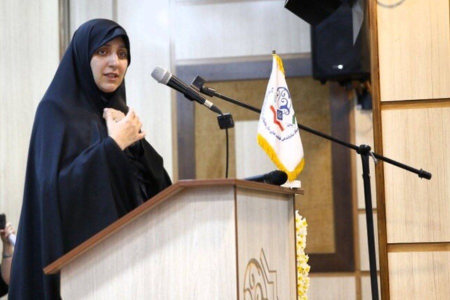 تصویر زهرا بهروزآذر: زنان مشاغل خانگی بدون ضامن، وام می‌گیرند