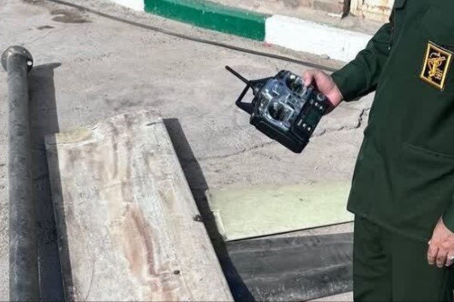 تصویر سپاه خبر داد؛ کشف لاشه پهپاد در اطراف تهران