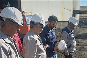 مجید ضیایی، مرد میدان معدن؛ بازدید ویژه از واحد استخراجی صبانور در شهرک بیجار