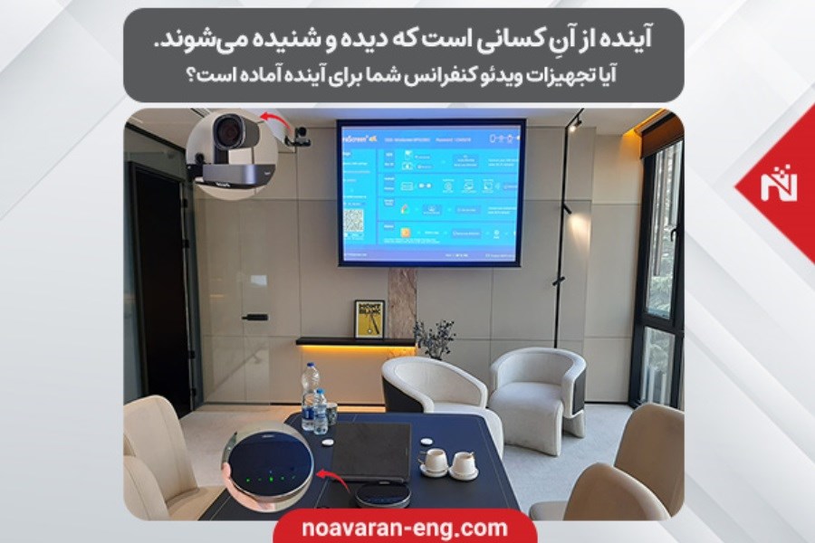 تصویر آینده از آنِ کسانی است که دیده و شنیده می‌شوند. آیا تجهیزات ویدئو کنفرانس شما برای آینده آماده است؟