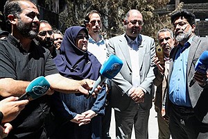 بازدید سخنگوی دولت از ساختمان شیشه‌ای صداوسیما