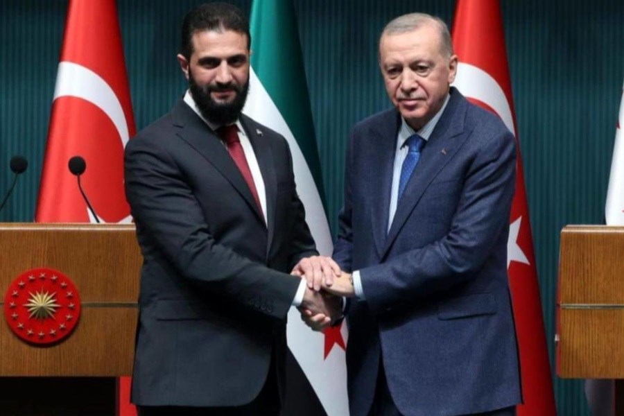 تصویر درخواست کمک جولانی از ارتش ترکیه