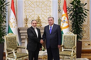 عراقچی با رئیس‌جمهور تاجیکستان دیدار کرد