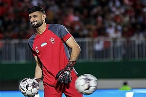 امیدوارم یک روز دروازه‌بان ثابت پرسپولیس شوم