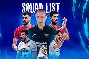 پیاتزا فهرست ۲۰ نفره تیم ملی والیبال را اعلام کرد