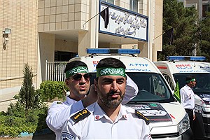 اورژانس اصفهان با ۱۷ کارشناس به یاری زائران اربعین شتافت