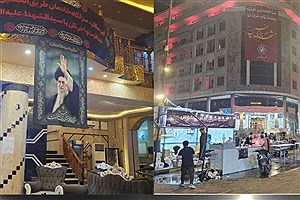 فضاآرایی فرهنگی کاروان «خدّام‌الحسین(ع)» شهرداری مشهد در نجف آغاز شد