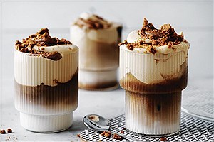 طرز تهیه نوشیدنی قهوه با ترکیب بستنی و شیرعسلی یک طعم بی نظیر