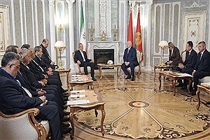 مذاکرات خصوصی پزشکیان و لوکاشنکو آغاز شد