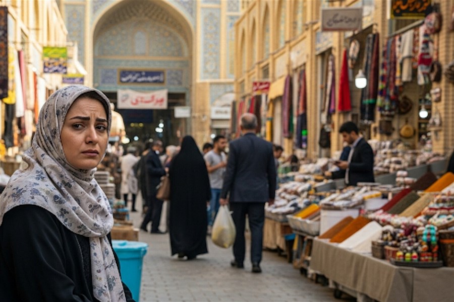 تصویر ناترازی تورم در ایران&#47; گرانی در اصفهان شدیدتر از تهران