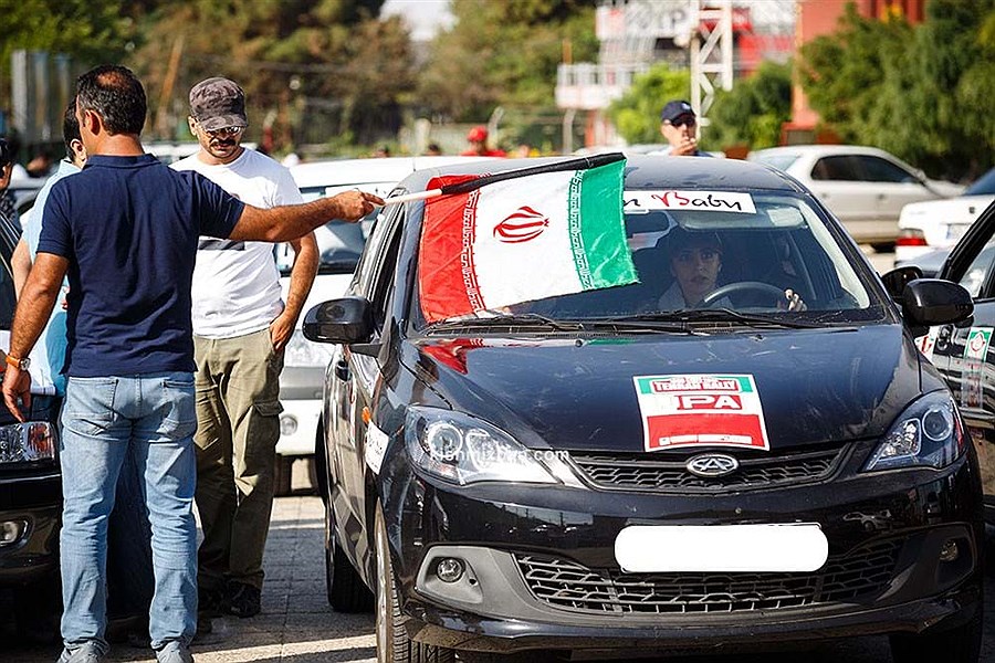 تصویر برگزاری مسابقه رالی گردشگری خانوادگی «یادواره شهدای اقتدار»