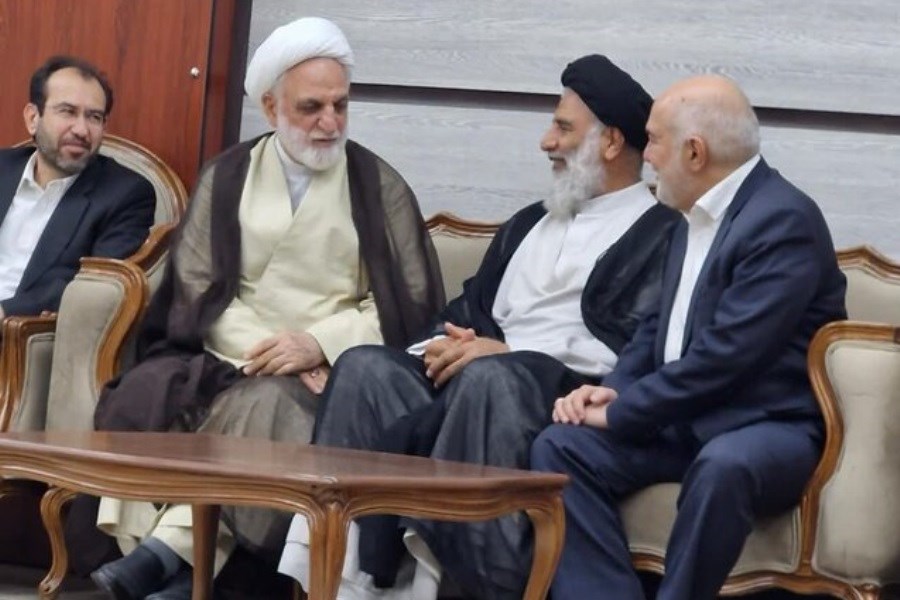 تصویر رئیس دستگاه قضا وارد اهواز شد