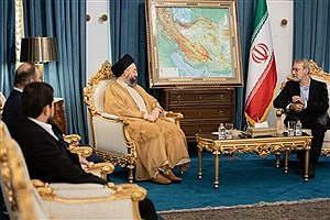 لاریجانی با سید عمار حکیم دیدار کرد