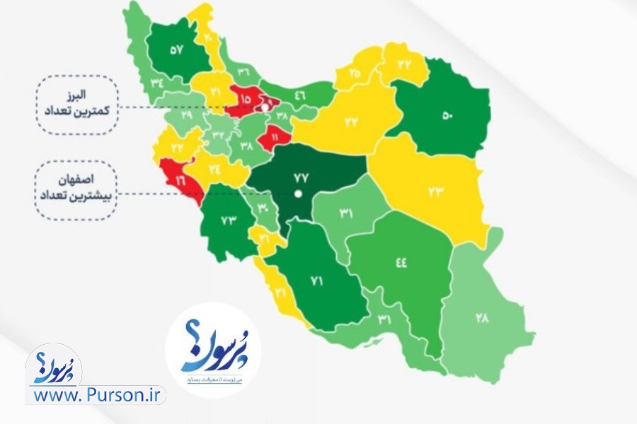 تصویر نقشه شهرک‌ها و نواحی صنعتی استان‌ها را ببینید&#47; اینفوگرافیک