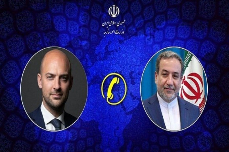 تصویر گفت‌وگوی تلفنی وزرای امور خارجه ایران و فرانسه