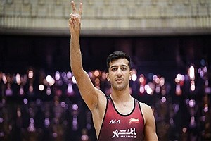 مهدی کشتکار حریف چینی را شکست داد