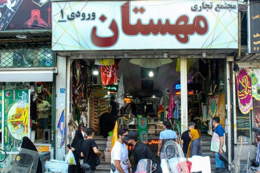 تصویر پلمب احتمالی پاساژ مهستان تهران