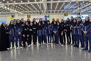 ملی‌پوشان والیبال زنان ایران به ازبکستان پرواز کردند