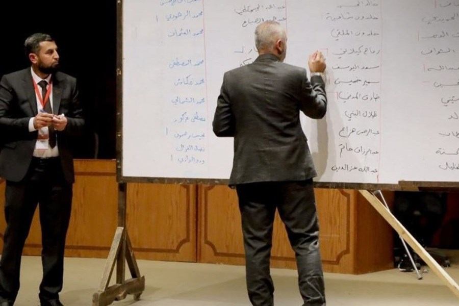 تصویر اولین انتخابات پسااسد در سوریه بدون حضور مردم برگزار شد