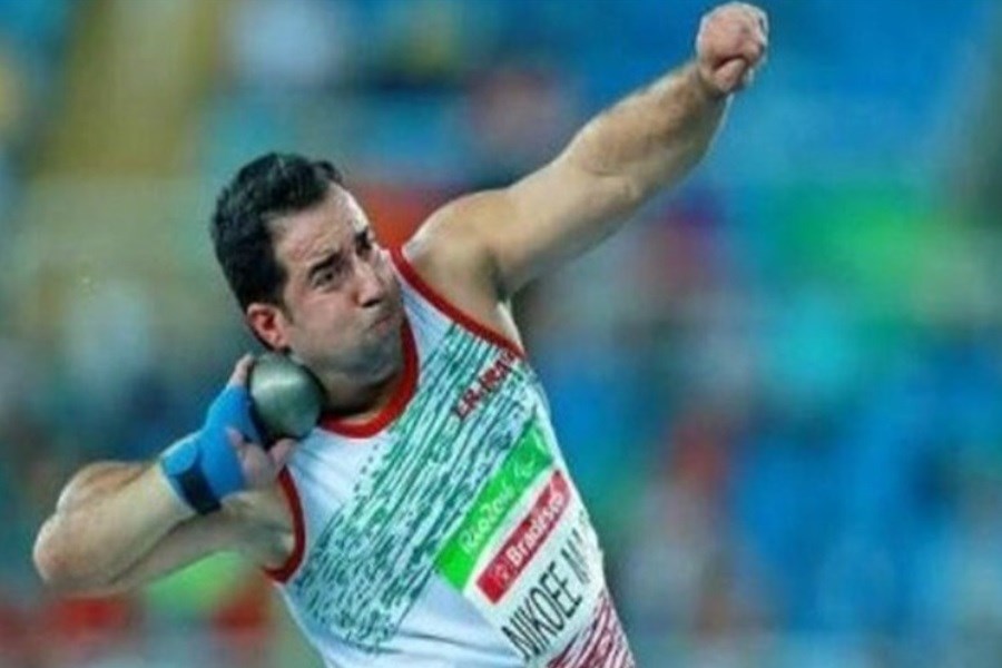 تصویر شکستن رکورد جهان و مدال طلای مهران نکویی مجد در هند