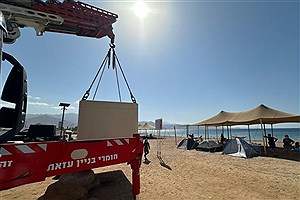 نصب ۱۰ پناهگاه ضدبمب در ایلات پس از حملات پهپادی یمن