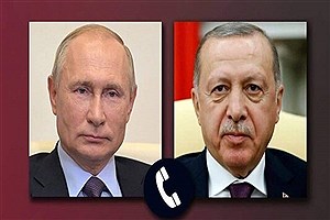 اردوغان و پوتین درباره صلح و کمک به مردم غزه رایزنی کردند