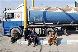 صدها تانکر ایرانی در مرز میلک متوقف شدند