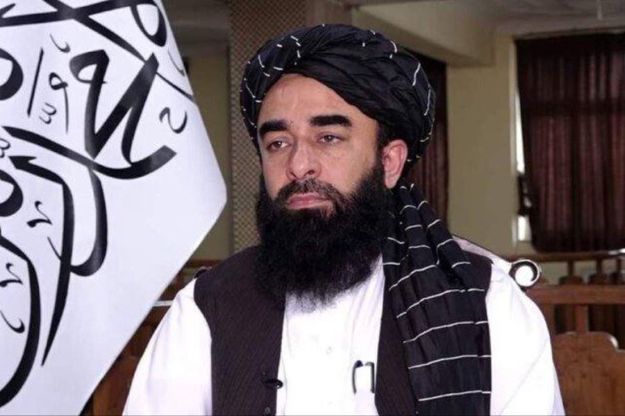 تصویر ذبیح‌الله مجاهد: هر تجاوزی به خاک افغانستان با پاسخ سخت روبه‌رو خواهد شد