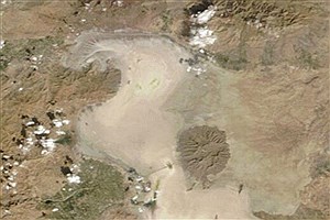 تصویر جدید ناسا از دریاچه ارومیه