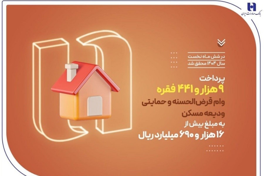 بانک صادرات پیشتاز در تسهیلات حمایتی؛ بیش از ۱۶ هزار میلیارد ریال وام مسکن پرداخت شد
