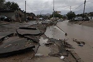 مکزیک در شوک سیل ویرانگر