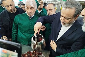 تشرف وزیر امور خارجه به حرم رضوی
