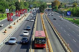 BRT آزادی–پردیس شرق از امروز شبانه‌روزی شد