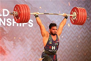 افتخارآفرینی نصیری برای ایران در رقابت‌های جهانی وزنه‌برداری