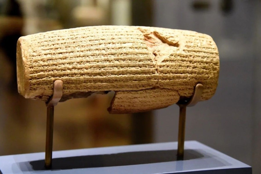 تصویر منشور کوروش جهانی شد