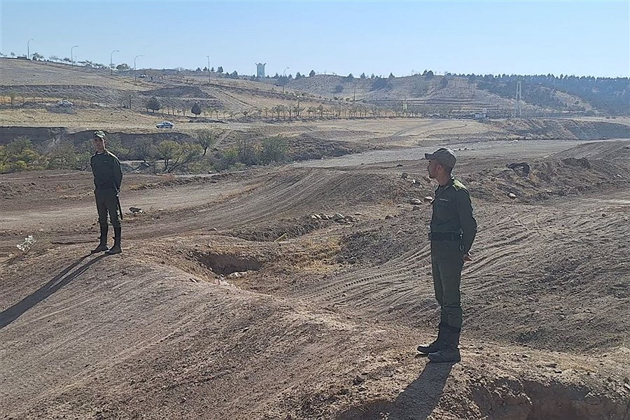 تصویر پیست موتورسواری باراجین تعطیل شد