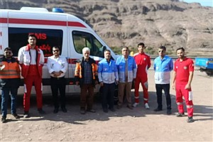 مانور ریزش کوه در محور قزوین – رشت برگزار شد