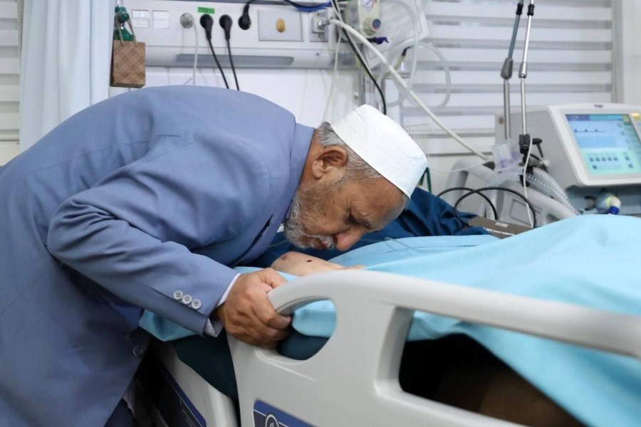 قدردانی پدر صابر کاظمی از همدردی رهبر انقلاب