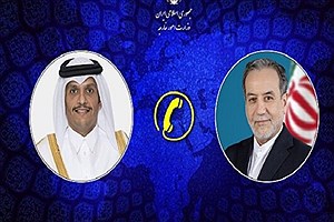 گفتگوی تلفنی وزرای خارجه ایران و قطر پیرامون تحولات اخیر