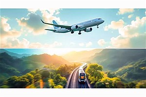 بلیط هواپیما بگیر اگر مقصد مهمه، بلیط قطار بگیر اگر مسیر!