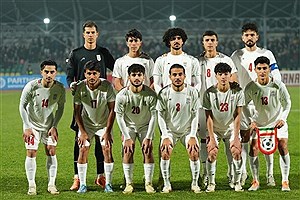 پیروزی تیم فوتبال امید ایران مقابل بحرین