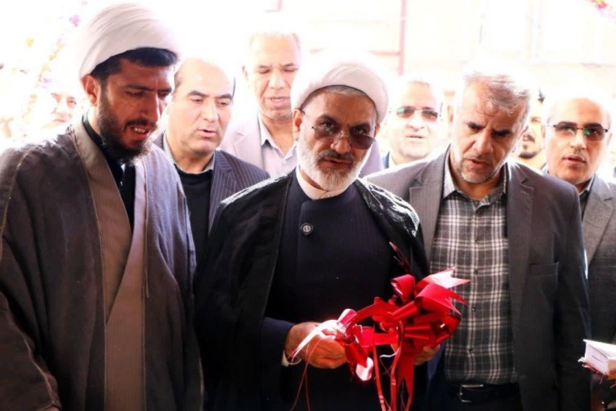 تصویر افتتاح مدرسه جدید با مشارکت بنیاد علوی در تکاب