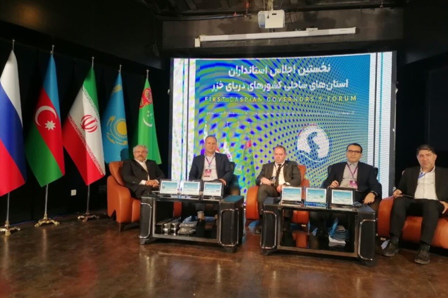 تصویر هشدار ایران در اجلاس رشت: تراز آب خزر یک متر افت کرد!