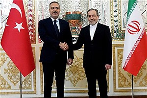 دیدار وزیر خارجه ترکیه با عراقچی