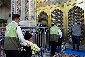 هزار توانیاب کشور در قالب طرح «مهر درخشان رضوی» میهمان حرم مطهر شدند