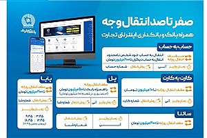 صفر تا صد انتقال وجه با ابزارهای غیرحضوری بانک تجارت