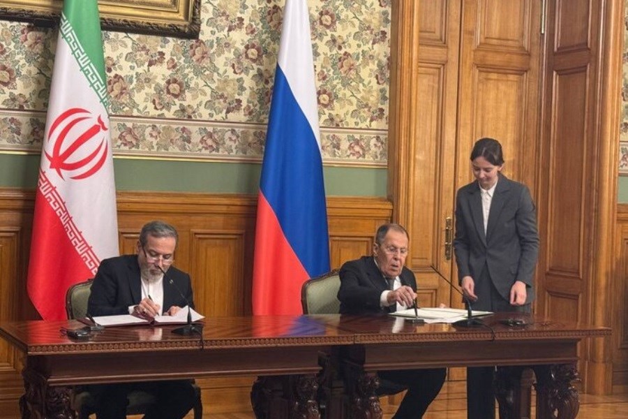 امضای تفاهم نامه همکاری میان دو وزارتخانه ایران و روسیه