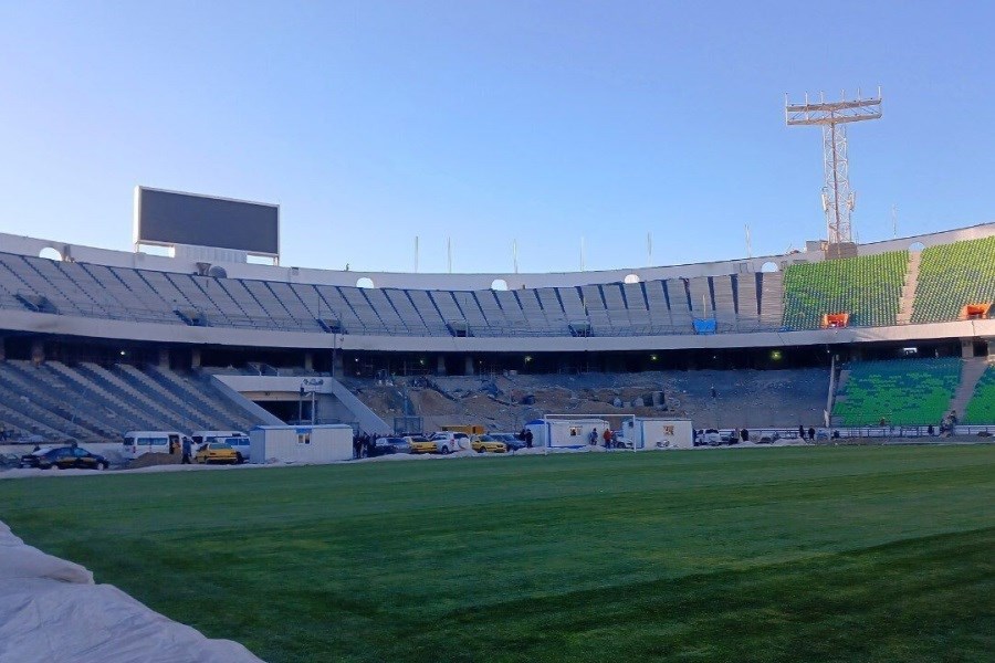 قائم‌پناه: بازسازی ورزشگاه آزادی به پیشرفت ۸۵ درصدی رسیده است